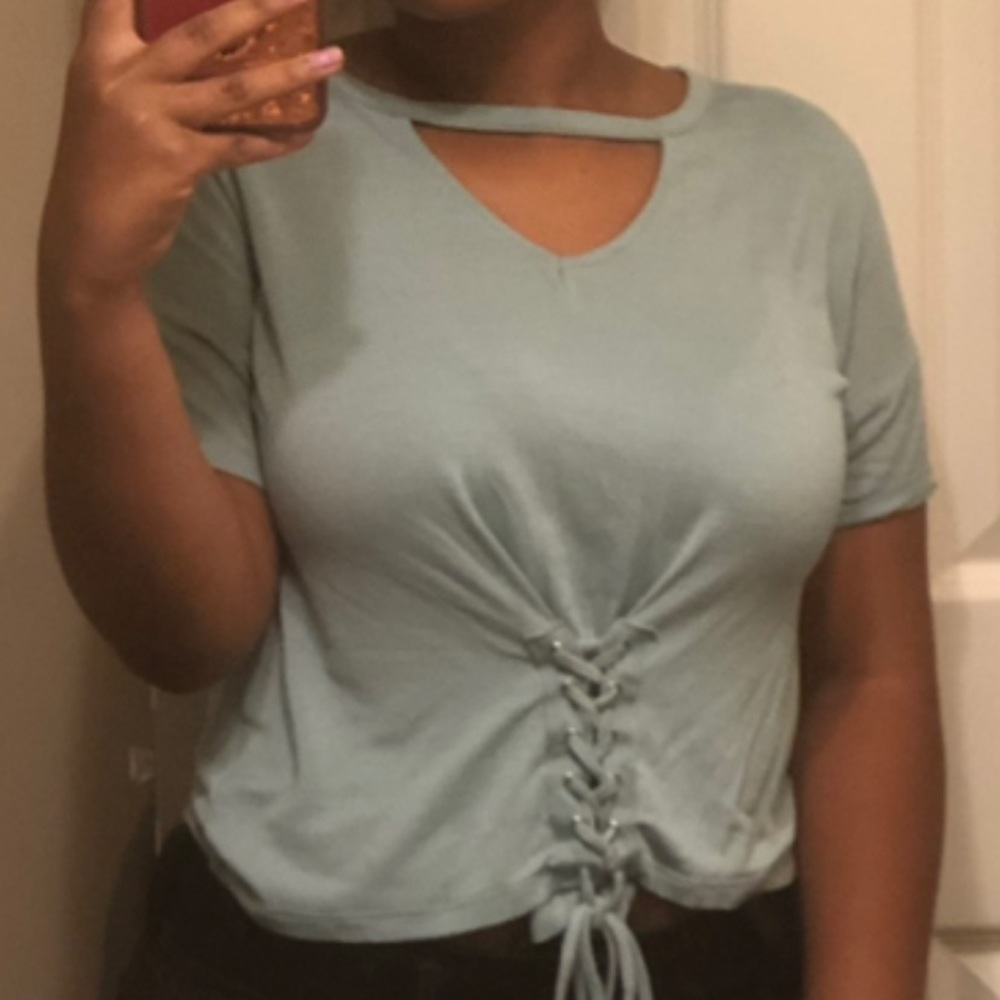 Pink rose shirt